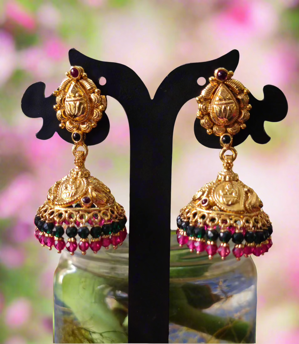 Silver Jumki 24ct Gold Plating
