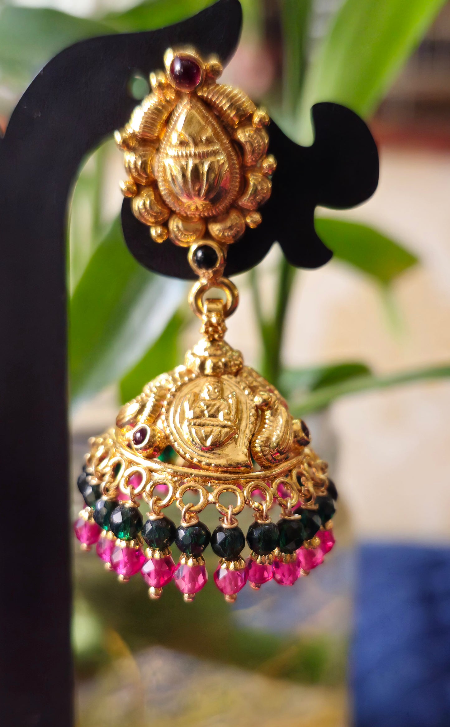 Silver Jumki 24ct Gold Plating