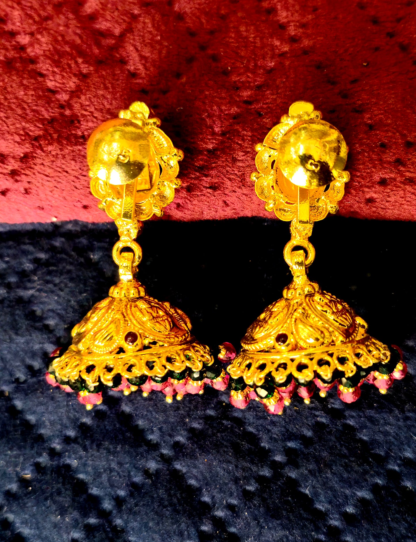 Silver Jumki 24ct Gold Plating